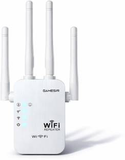 GameSir Wi-Fi. Extender. Up to 300Mbps WiFi Repeaters WiFi Range Extender 2.4 GHz 300 Mbps Wifi Speed ...