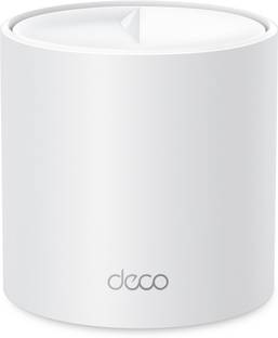 TP-Link Deco X10(1-pack) AX1500 AI Driven Whole Home Mesh Wi-Fi 6 System Mesh Router 2.4 GHz, 5 GHz 15...
