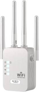 Cokoeye 300Mbps Dual-Band Pro WiFi Extender WiFi Range Extender 2.4 GHz 300 Mbps Wifi Speed Dual Band ...