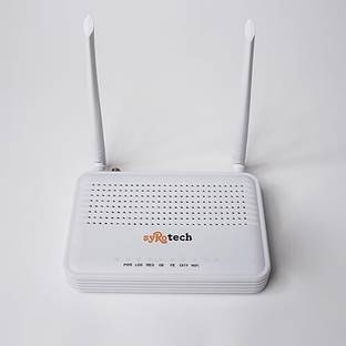 Syrotech SY-GPON-1100-WDONT 1GE+1FE Single Band ONT WiFi Router Wireless Router 2.4 GHz 300 Mbps Wifi Speed Single Band External Antenna NA