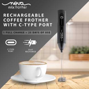 bade AUTOMATIC coffe beater with Stand, Battery Electric frother for Coffee Router 2.4 GHz 40 Mbps Wif...
