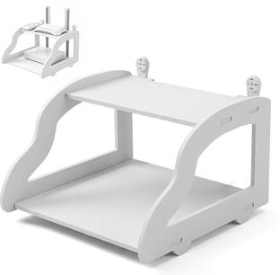 Ofifo Wall Mounted Router Stand and Set Top Box Shelf with Cable Management Design Router 0 GHz 0 Mbps...