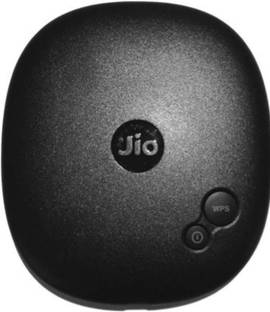 JioFi Router JMR1140 Wireless Router 2.4 GHz 150 Mbps Wifi Speed Tri Band Internal Antenna MiFi (Sim B...