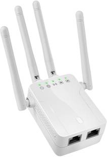 MARS WiFi Range Extender for Home | 300Mbps, 2500 SQ FT Coverage, 20 Devices WiFi Range Extender 2.4 GHz 300 Mbps Wifi Speed Dual Band External Antenna Access Point Mode
