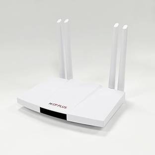 CP PLUS CP-XR-DE41-S Wireless 4G Router 2.4 GHz 150 Mbps Wifi Speed Single Band External Antenna Ether...