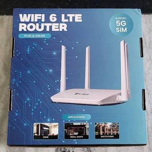 HI-FOCUS HF-R1104T Router 2.4 GHz 100 Mbps Wifi Speed Single Band External Antenna MiFi (Sim Based)