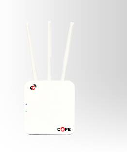 COFE 4G Sim Router with Triple Antenna, Support All GSM Sim with 120 Mtr Range Vivek 4G Router 2.4 GHz...