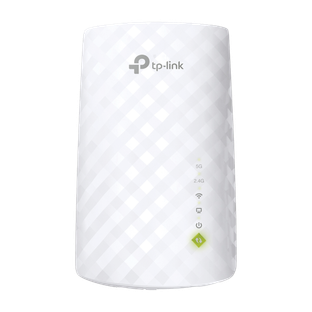 TP-Link RE200 WiFi Range Extender 2.4 GHz, 5 GHz 750 Mbps Wifi Speed Dual Band Internal Antenna Ethern...