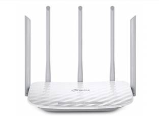 TP-Link Archer c60(us) Wireless Router 5 GHz, 2.4 GHz 1350 Mbps Wifi Speed Dual Band External Antenna Ethernet (Cable Broadband)