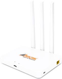 REALTIME Power of Biometrics W8+ Portable 4G SIM WiFi Router 4G Router 2.4 GHz 100 Mbps Wifi Speed Sin...