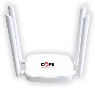 COFE 903 Pro Wi-Fi-6 VPN Sim Router All GSM Sim Type-C Support Connect 32+ Devices 4G Router 2.4 GHz 600 Mbps Wifi Speed Single Band External Antenna MiFi (Sim Based)