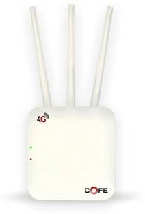 COFE UNW903 4G Router 2.4 GHz 300 Mbps Wifi Speed Single Band Internal & External Antenna MiFi (Sim Ba...