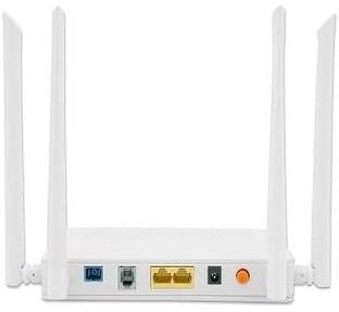Syrotech WiFi Xpon ONT – S-XPON-2010-WDONTA Wireless Router 2.4 GHz 1200 Mbps Wifi Speed Dual Band External Antenna Ethernet (Cable Broadband)