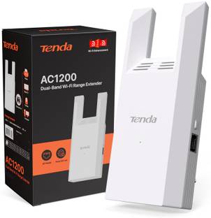 TENDA A19 Signal Booster WiFi Range Extender 5 GHz 1200 Mbps Wifi Speed Dual Band External Antenna Acc...