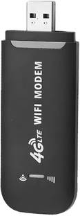 Muvit Portable 4G Dongle: Plug & Play, Unlimited Access 4G Router 2.4 GHz 150 Mbps Wifi Speed NA MiFi (Sim Based)
