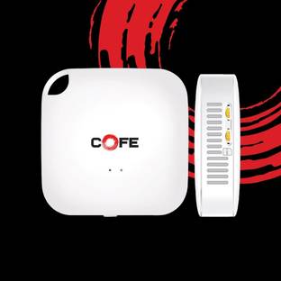 COFE CF-106 WF-DS Dual Sim Battery Router with C Type Port, 5G/4G Sim Compatible 4G Router 2.4 GHz 300 Mbps Wifi Speed Single Band Internal Antenna MiFi (Sim Based)