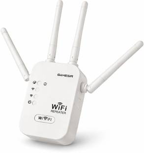 GameSir Best WiFi Extender Up to 300Mbps WiFi Range Extender 2.4 GHz 300 Mbps Wifi Speed Dual Band Ext...