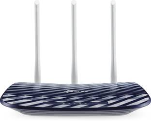 f tplink C20 Mesh Router 5 GHz, 2.4 GHz 733 Mbps Wifi Speed Dual Band External Antenna ADSL (Telephone...