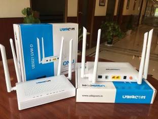 UBIQCOM Ub5021 GVW-D Gaming Router 5 GHz 1200 Mbps Wifi Speed Dual Band External Antenna ADSL (Telepho...