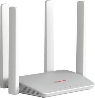 Trueview 4G Wireless Mobile Sim Based 4G Router 2.4 GHz 300 Mbps Wifi Speed Dual Band External Antenna NA