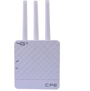 GONINE 4G CPE 300Mbps, Plug & Online, WiFi 4G Router 4G Router 2.4 GHz, 5 GHz 300 Mbps Wifi Speed Dual Band External Antenna MiFi (Sim Based)