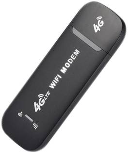 MARS Take Your Wi-Fi with You: 4G Portable Dongle for All Devices 4G Router 2.4 GHz 150 Mbps Wifi Speed NA Internal Antenna MiFi (Sim Based)