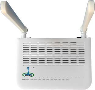 nepstech XPON FTTH ONU ROUTER WITH 1GE+3FE+1POT+1USB+WIFI Wireless Router 2.4 GHz 300 Mbps Wifi Speed ...
