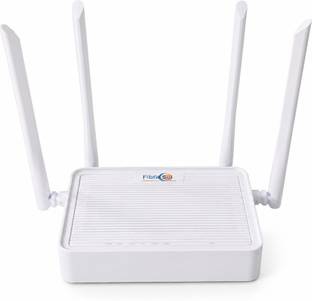 FibrSol FS-HGR2000W-DV Gaming Router 5 GHz, 2.4 GHz 1200 Mbps Wifi Speed Dual Band External Antenna Ac...