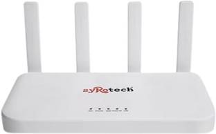 Syrotech SY-GPON-4010-AX1500 Wireless Router 5 GHz 1500 Mbps Wifi Speed Dual Band Ethernet (Cable Broa...