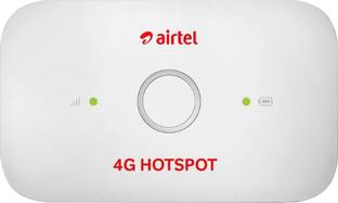Airtel e5573cs-609 4G Router 2.4 GHz 100 Mbps Wifi Speed Tri Band Internal Antenna MiFi (Sim Based)