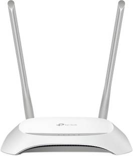 TP-Link TL-WR850N Wireless Router 2.4 GHz 300 Mbps Wifi Speed Single Band External Antenna Ethernet (C...