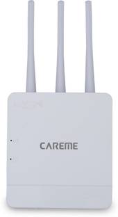 CareME 5G Sim compatible router Connect with DVR/NVR/WiFi Camera/Laptop,Tablet,Mobile 4G Router 2.4 GHz 300 Mbps Wifi Speed NA External Antenna MiFi (Sim Based)