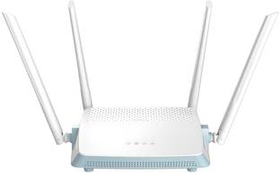 D-Link R12 Wireless Router 2.4 GHz, 5 GHz 1200 Mbps Wifi Speed Single Band External Antenna Ethernet (...