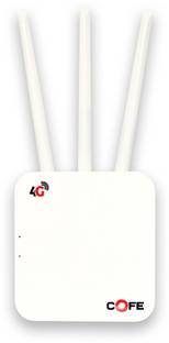 COFE Wi-Fi 6 4G Sim Supported 4G Router 2.4 GHz 300 Mbps Wifi Speed Single Band External Antenna MiFi ...