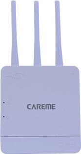 CareME CM-4G-303 PRO Wi-Fi 6 4G/5G Sim Supported Connect with WiFi Camera/Laptop 4G Router 2.4 GHz 300...