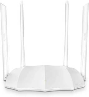 TENDA AC5 1200 Mbps 4 Antenna Dual Band Wireless Router WiFi Range Extender 2.4 GHz, 5 GHz 867 Mbps Wifi Speed Dual Band External Antenna Access Point Mode