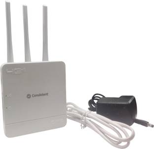 Consistent 4G Wifi Router 1 Year Warranty 4G Router 2.4 GHz 150 Mbps Wifi Speed Single Band External A...