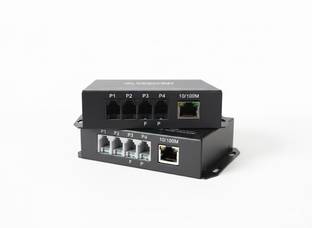 AKOM TECHNOLOGIES 4 Port FXS/FXO Multiplexer (1*100M & SC ) WiFi Range Extender 0 GHz 0 Mbps Wifi Spee...