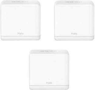 Mercusys Halo H30G(3-pack) Mesh Router 2.4 GHz, 5 GHz 1300 Mbps Wifi Speed Dual Band Internal Antenna ...
