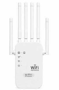 Dross Single Band 2.4GHz WiFi Wireless Range Extender WiFi Range Extender 2.4 GHz 300 Mbps Wifi Speed ...