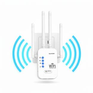 GameSir WiFi Extender Up to 300Mbps WiFi Repeater WiFi Range Extender 2.4 GHz 300 Mbps Wifi Speed Dual...