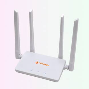 SECUREYE N300 4G LTE/-Rout.WH1 Router 2.4 GHz 300 Mbps Wifi Speed Single Band External Antenna MiFi (S...