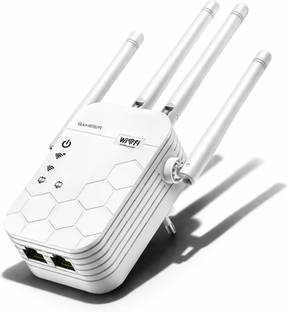 GameSir NetBoost Wi-Fi Extender. Up to 300Mbps WiFi Repeaters WiFi Range Extender 2.4 GHz 300 Mbps Wif...