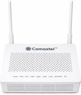 COMAXTEL S02 Single Band XPON ONT/Fiber Connectivity To Wireless FTTH 1 VoIP 1GE+3FE+USB Wireless Rout...