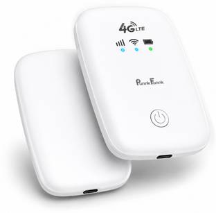 PunnkFunnk LTE WiFi Router 4G Router 2.4 GHz 150 Mbps Wifi Speed Single Band Internal Antenna MiFi (Si...
