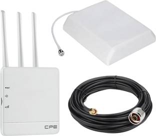 Telehatch 2.4mhz 4G Router 2.4 GHz 300 Mbps Wifi Speed Tri Band External Antenna MiFi (Sim Based), Access Point Mode