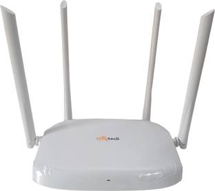 Syrotech SY-1200-AC Wireless Router 2.4 GHz, 5 GHz 1000 Mbps Wifi Speed Dual Band External Antenna Eth...
