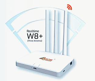 Realtime W8+ Smart Home 5G Router 2.4 GHz 100 Mbps Wifi Speed Single Band Internal & External Antenna ...