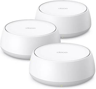 TP-Link Deco BE25(3-pack) BE5000 Whole Home Mesh WiFi 7 System Mesh Router 2.4 GHz, 5 GHz 5000 Mbps Wi...