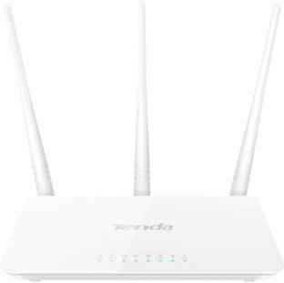 Tenda RK TendaF3 4G Router 2.4 GHz 300 Mbps Wifi Speed Single Band External Antenna Ethernet (Cable Br...